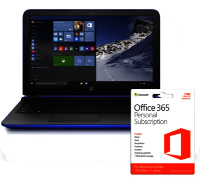 HP Pavilion 15-ab271sa 15.6  Laptop with Free Office 365 Personal